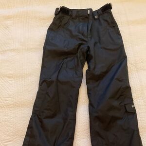 KARBON unisex black ski pants size 8